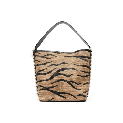 Stella McCartney Полиамид Сумка с одним плечевым ремнем Женская Умбра Черная