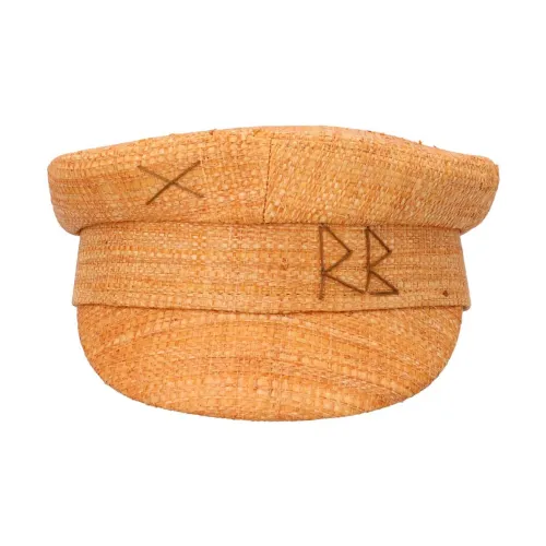 RUSLAN BAGINSKIY Солома Хлопок Береты Женские