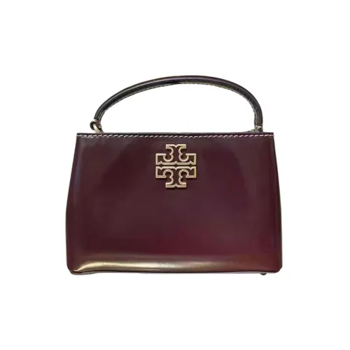 TORY BURCH Britten Кожа Сумка Стандартная Женская Бордовая