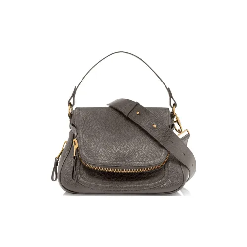 TOM FORD GRAIN LEATHER Сумка через плечо Сумка среднего размера Женская Серый