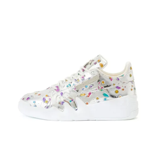 Giuseppe Zanotti GZ Talon Low Топ Стильные Скейтбординги Мужской Серебряный