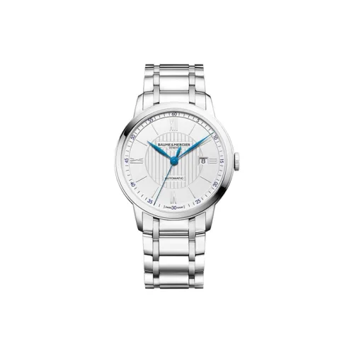 Baume & Mercier Автоматический Механический Механизм Мужские Часы 42 мм Белый