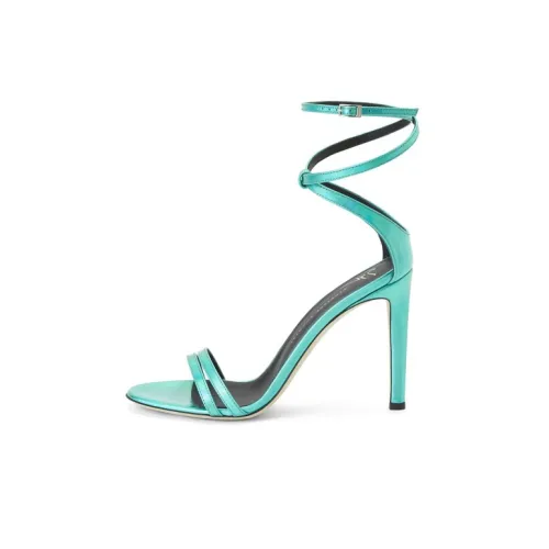 Giuseppe Zanotti GZ Catia Stylish Sandals 10,5cm Women's Light Blue Джузеппе Занотти GZ Катия Стильные Сандалии 10,5 см Женские Светло-Синий