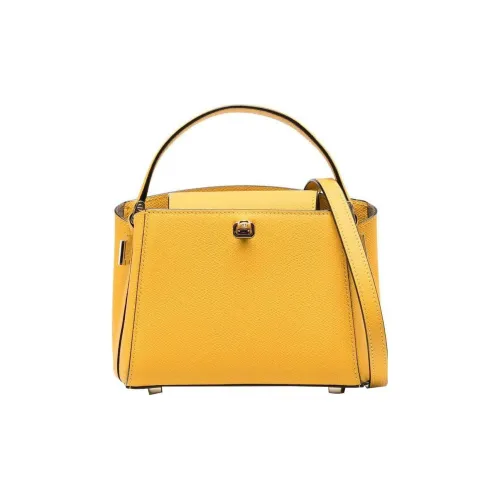 Valextra Brera Телячья кожа Сумка через плечо Сумка Мини Женская Апельсин