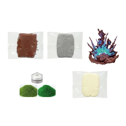 BANDAI Принесите свою центральную часть к жизни! 3D-эффект Hobby Model Глина Lucky Draw Полная коробка 4 шт