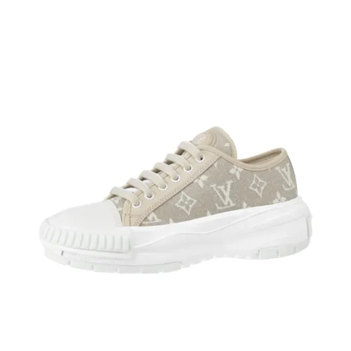 LOUIS VUITTON Squad Low Топ Спортивная Повседневная Обувь Женская Светлый Умбра