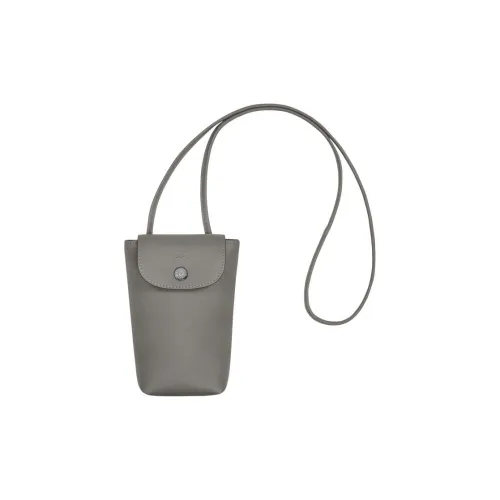 LONGCHAMP Le Pliage Xtra Кожа Коровья кожа Одно плечо Через плечо Чехол для телефона Женский Серый