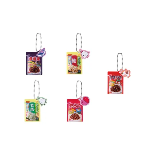 BANDAI Marumiya SHAKA Seasoning Пакет Подвеска Lucky Draw Целая Коробка 6 шт