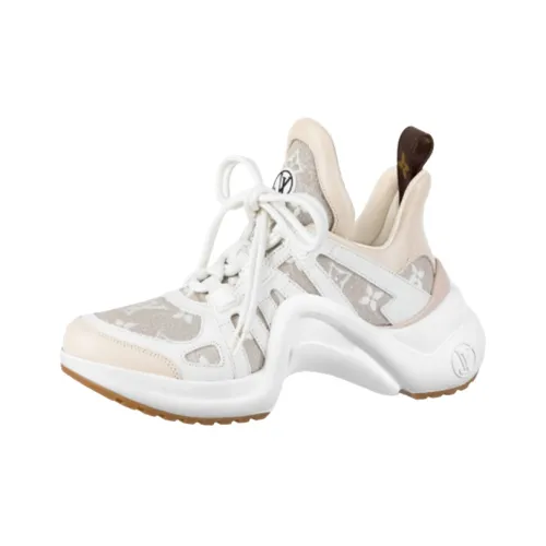 LOUIS VUITTON Archlight 1,0 Low Топ Спортивная Повседневная Обувь Женская Светлый Умбра