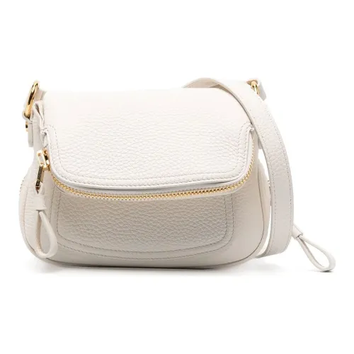 TOM FORD Сумка через плечо из телячьей кожи Mini Женская Мел Белый