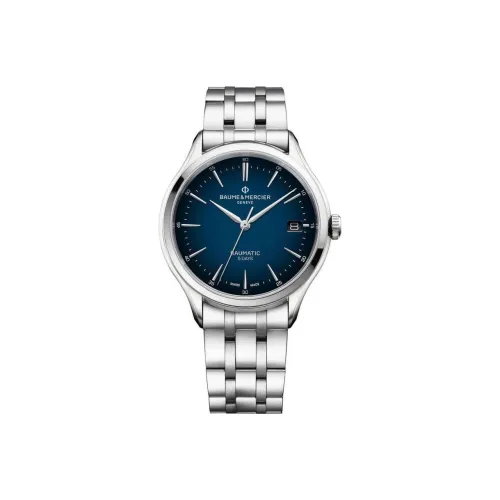 Baume & Mercier Автоматический Механический Механизм Мужские Часы Creighton Collection 40 мм Синий