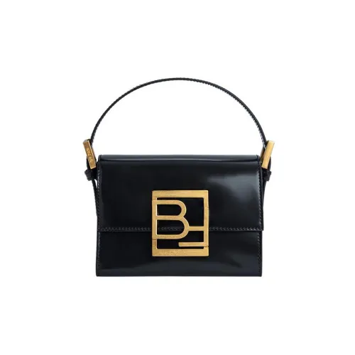 By Far Fran Телячья кожа Сумка через плечо Сумка Мини Женская Черная