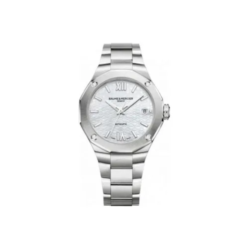 Baume & Mercier Автоматический Механический Movement Унисекс Rivera Series Часы 36мм*36мм*9,57мм Серебряный