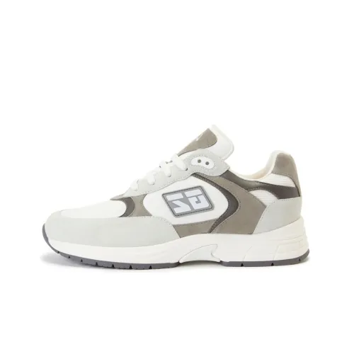 Giuseppe Zanotti GZ Runner Low Топ Спортивная Повседневная Обувь Мужская Белый Серый