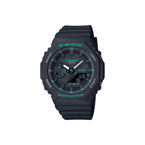 CASIO Liquid Crystal Analog Dual Display Series Unicorn Электронный Механизм Смола Ремешок Часы Унисекс Черный Циферблат