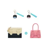 Чёрный & Крем M + Кремово-розовый Кролик