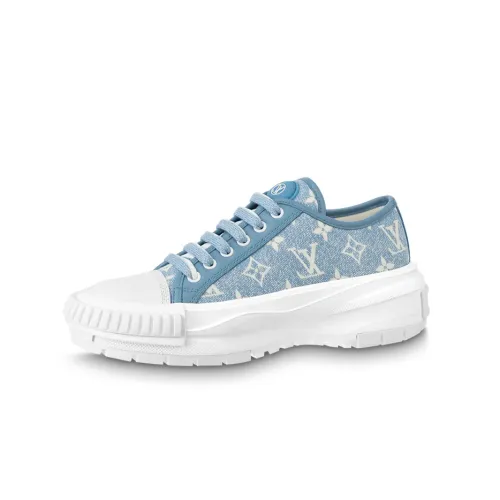 LOUIS VUITTON Squad Low Топ Повседневная обувь Женская Синяя