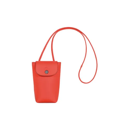 LONGCHAMP Le Pliage Xtra Кожа Коровья кожа Одно плечо Через плечо Чехол для телефона Женские Апельсин