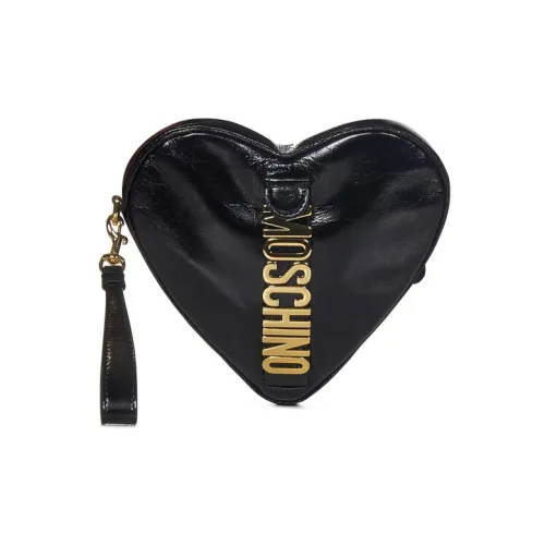 MOSCHINO Кожа Клатч Женский Черный