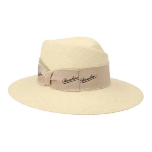 Borsalino Солома Цилиндры Светло-янтарный Женские