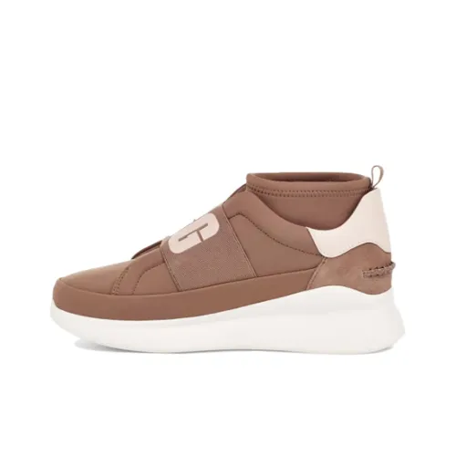 UGG Neutra SNEAKER Низкий Топ Обувь с Платформой Женская Розовая Коричневая