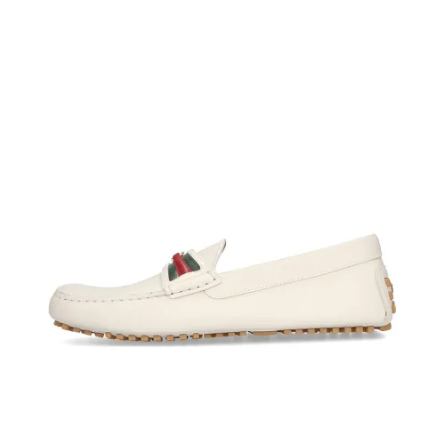 GUCCI Мокасины Повседневная обувь Мужская Белый