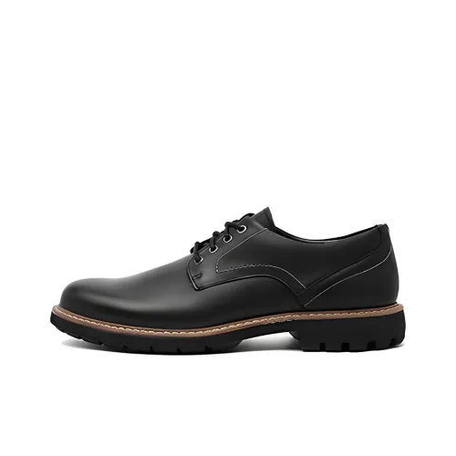 Clarks Derby Обувь Туфли Мужские Черные
