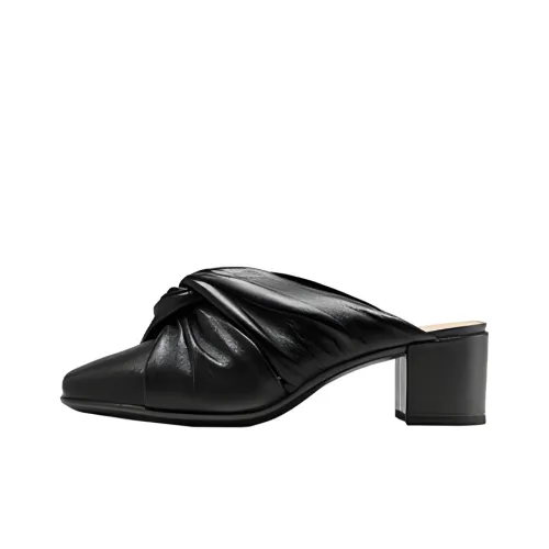 Ecco Домашние тапочки Женские Черные