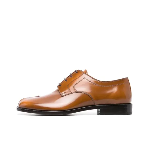 Maison Margiela Tabi Повседневные кожаные туфли с низким верхом Мужские