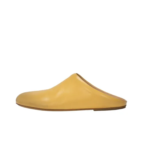 Marsèll Кожаный Пэчворк Head Тапочки Мужские Желтые