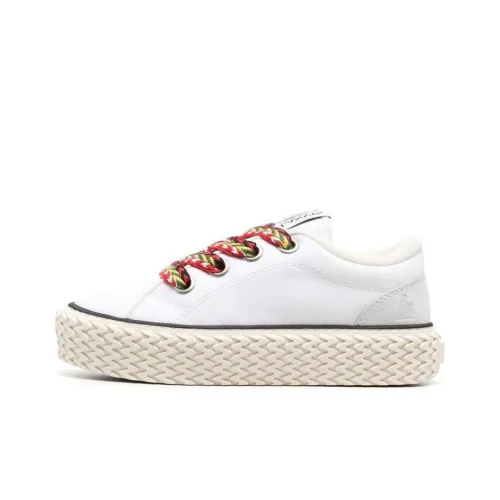 Lanvin Низкий Топ Обувь с Платформой Женская Белая