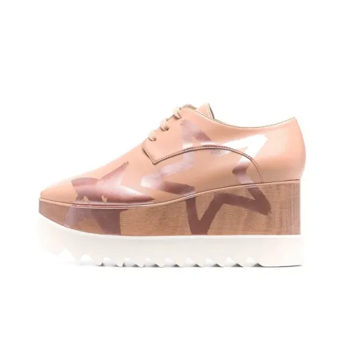 Stella McCartney Низкий Топ Обувь с Платформой Женская Розовая