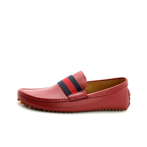 GUCCI Лоферы с резиновым низом Низкий Топ Мужской