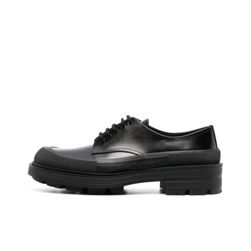 Alexander McQueen Tread Slick Derby Обувь Мужская Черная
