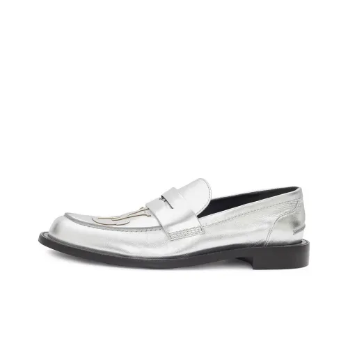 JW Anderson Мужская повседневная обувь Мужской Серебряный