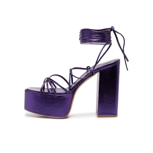 Paris Texas Malena Стильные Сандалии Женские Фиолетовые