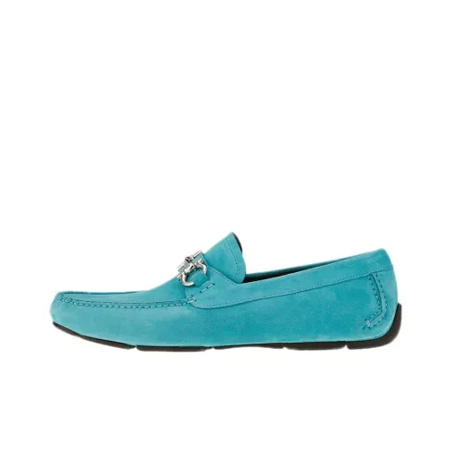 FERRAGAMO GANCINI Мужская повседневная обувь мужской небесно-голубой