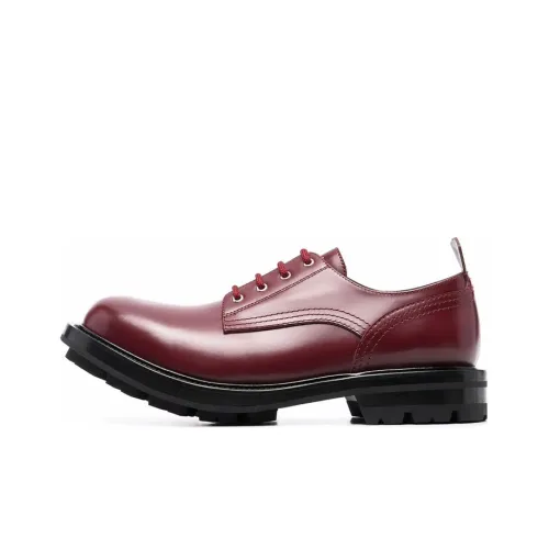 Alexander McQueen Casual Leather Shoes Low Top Men's