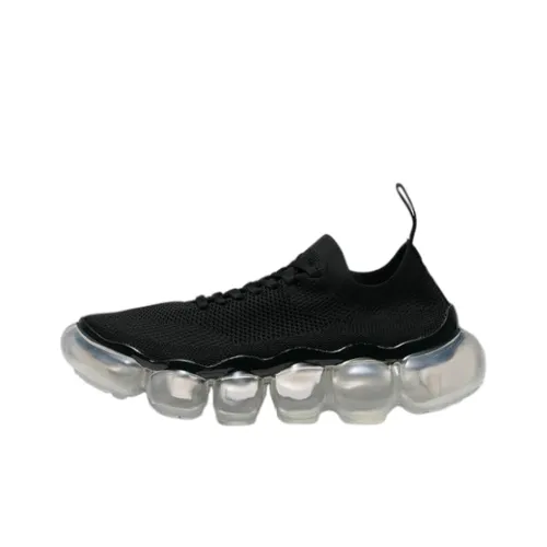 Обувь на платформе Grounds Женская Черный Белый