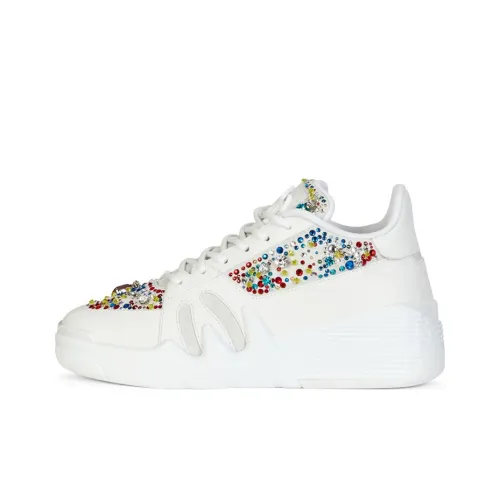 Giuseppe Zanotti GZ Talon Low Топ Обувь на платформе Женская Белая