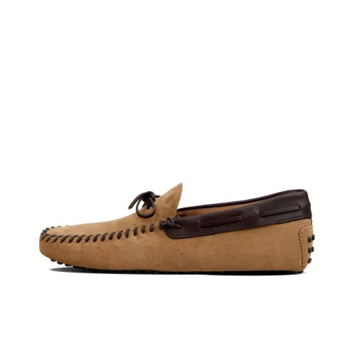 TOD'S Лоферы с резиновым подошвой Мужской Бежевый