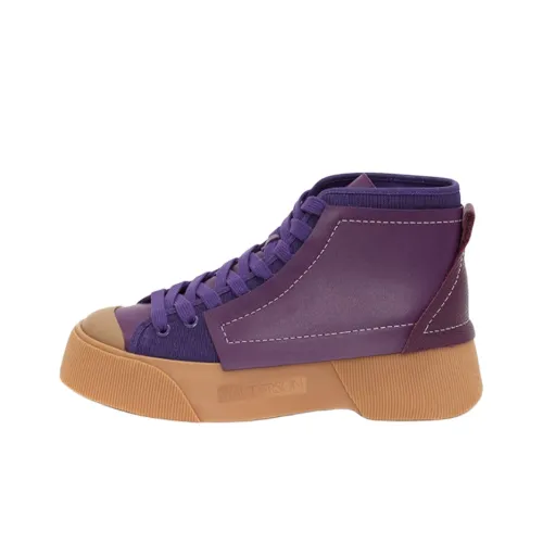 JW Anderson Кэжуал Высокие Кеды Мужские
