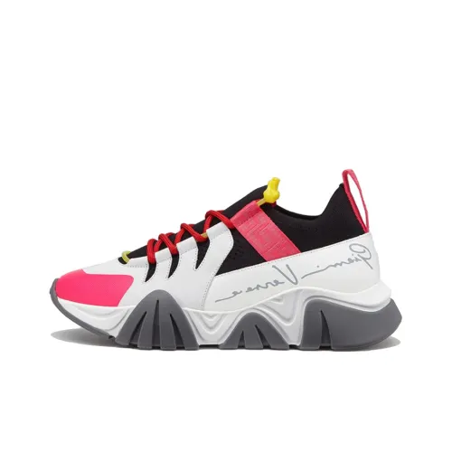 FANSIZHE Squalo Низкий Топ Обувь на Платформе Женская Розовая