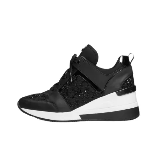 MICHAEL KORS Georgie Low Топ Обувь на платформе Женская Черная