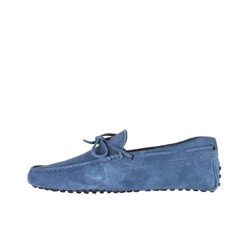 TOD'S Лоферы с резиновым низом Низкий Топ Мужской