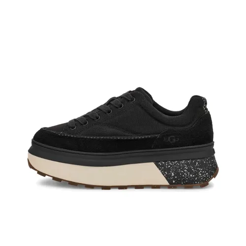 UGG Низкий Топ Обувь на Платформе Женская Черная