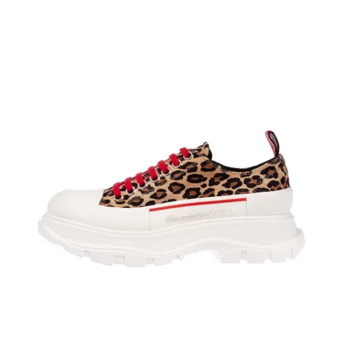 Alexander McQueen Tread Slick Повседневный Низкий Топ Женский