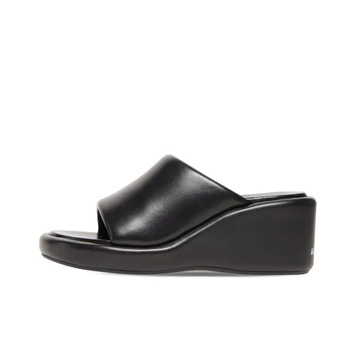Balenciaga Шаговая длина (передняя задняя посадка) Шлепанцы Женские Черный