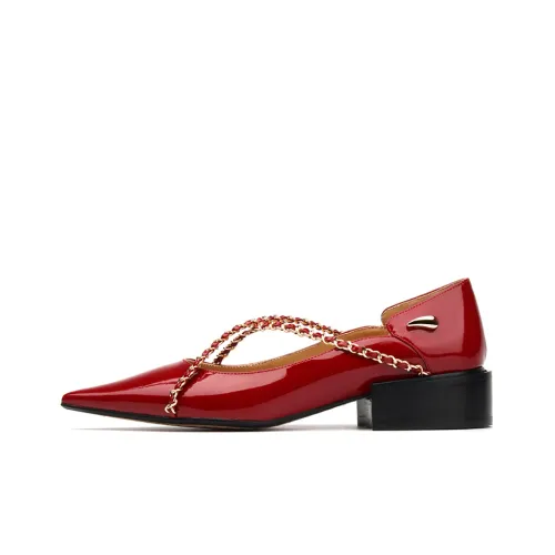 AJOY SAHU Высокие каблуки Низкий топ Женский