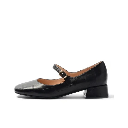 STEVE MADDEN Грубый каблук Мэри Джейн Женские